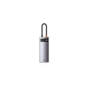 Baseus WKWG020013 laptop dock/port replicator Wired USB 3.2 Gen 1 (3.1 Gen 1) Type-C Grey