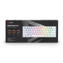 Savio WHITEOUT X2 PEACH keyboard Gaming USB QWERTY UK International White