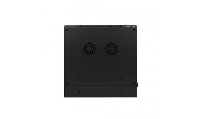 Lanberg WF02-6609-10B rack cabinet 9U Wall mounted rack Black