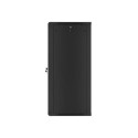 Lanberg WF01-6627-10B rack cabinet 27U Wall mounted rack Black