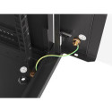 Lanberg WF01-6618-10B rack cabinet 18U Wall mounted rack Black