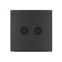 Lanberg WF01-6618-10B rack cabinet 18U Wall mounted rack Black