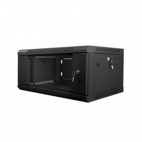 Lanberg WF01-6404-10B rack cabinet 4U Wall mounted rack Black