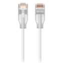 Ubiquiti UACC-Cable-Patch-EL-2M-W networking cable Translucent, White Cat6