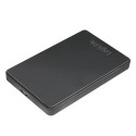 LogiLink UA0339 storage drive enclosure HDD/SSD enclosure Black 2.5&quot;