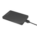 LogiLink UA0339 storage drive enclosure HDD/SSD enclosure Black 2.5&quot;
