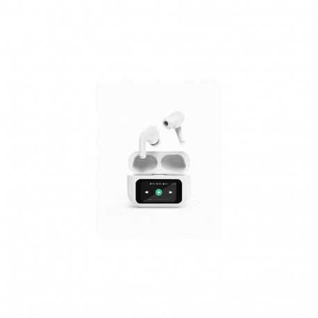Gembird GMB Audio TWS-LCD-ANC-01-W headphones/headset Wireless In-ear Calls/Music USB Type-C Bluetoo