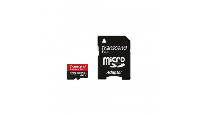 Transcend microSDXC/SDHC Class 10 UHS-I 128GB with Adapter