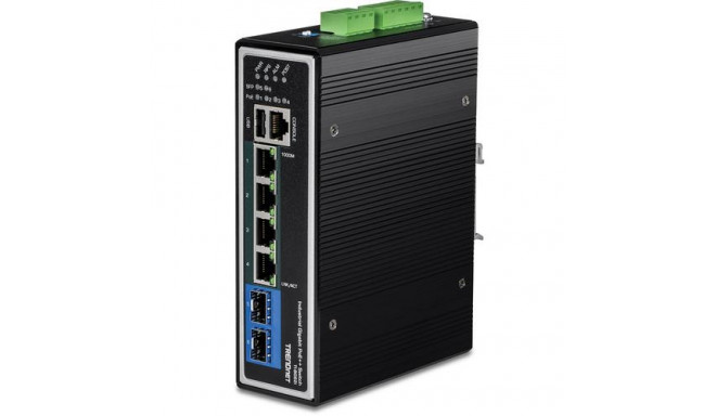 Trendnet TI-BG62I network switch Managed L2+ Gigabit Ethernet (10/100/1000) Power over Ethernet (PoE