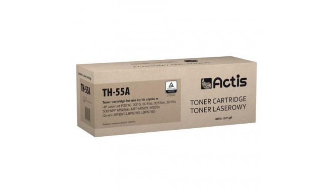 Actis TH-55A toner (replacement for HP 55A CE255A; Standard; 6000 pages; black)