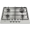 Whirlpool TGML 650 IX Stainless steel Built-in 58 cm Gas 4 zone(s)