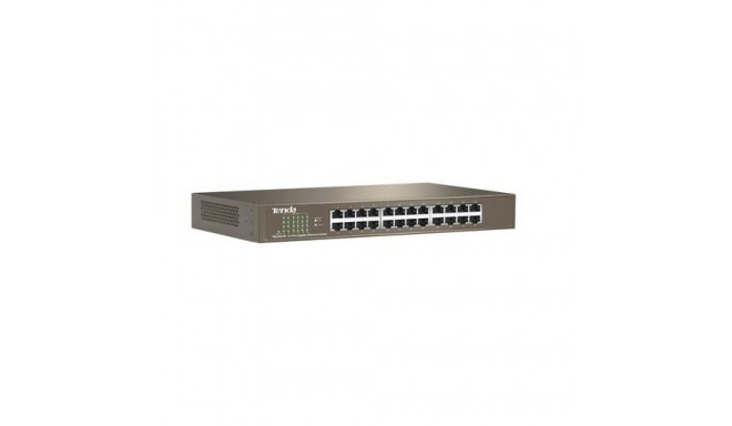 Tenda 24-port Gigabit Ethernet Switch Unmanaged Blue