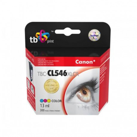 TB Print TBC-CL546XLCR ink cartridge 1 pc(s) Blue, Purple, Yellow