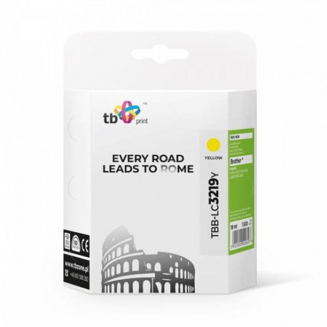 TB Print TBB-LC3219Y ink cartridge 1 pc(s) Compatible Yellow