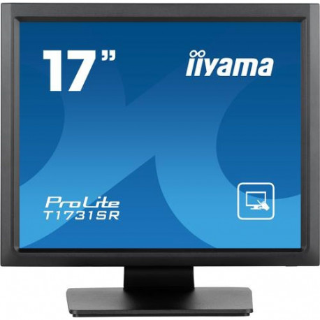 iiyama ProLite T1731SR-B1S computer monitor 43.2 cm (17") 1280 x 1024 pixels SXGA LCD Touch