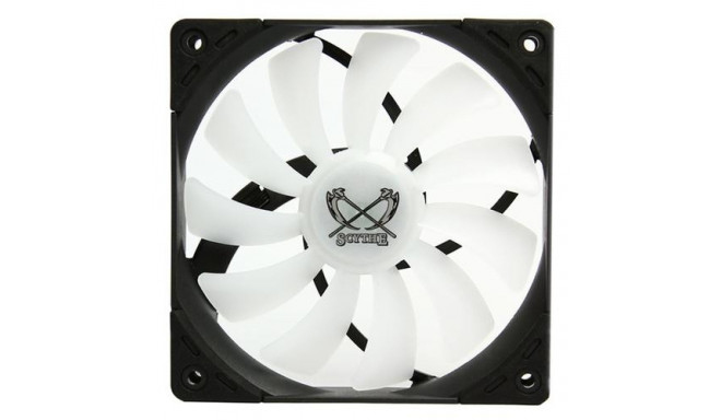 Scythe SU1225FD12MR-RH computer cooling system Universal Fan 12 cm Black, White 1 pc(s)