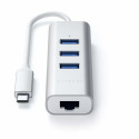 Satechi ST-TC2N1USB31AS laptop dock/port replicator USB 3.2 Gen 1 (3.1 Gen 1) Type-C Silver