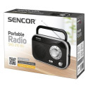 Sencor SRD 210 BS radio Personal Analog Black, Grey, Metallic