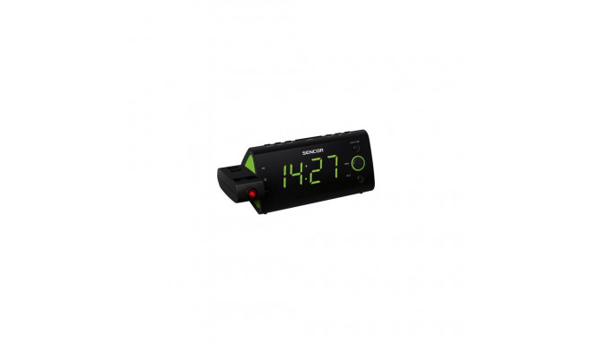 Sencor SRC 330 GN radio Clock Digital Black, Green