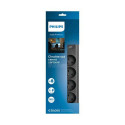 Philips SPN7080BA/60 surge protector Black 8 AC outlet(s) 2 m