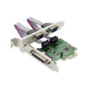 Conceptronic PCI Express Card 1-Port Parallel &amp; 2-Port Serial
