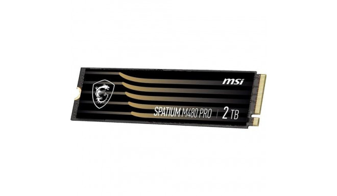 MSI Spatium M480 PRO PCIE 4.0 NVME M.2 2TB internal solid state drive PCI Express 4.0 3D NAND