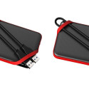 Silicon Power Armor A62 external hard drive 4 TB Black, Red