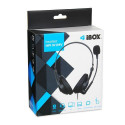 iBox W1MV Headset Wired Head-band Office/Call center Black