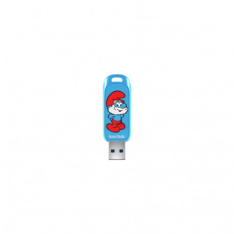 SanDisk Smurf USB flash drive 64 GB USB Type-A 3.2 Gen 1 (3.1 Gen 1) Blue