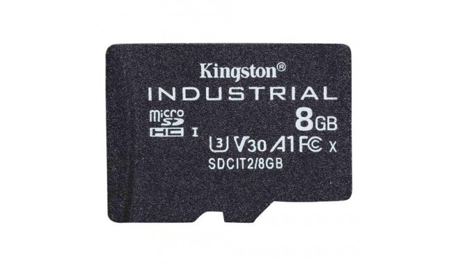Kingston Technology Industrial 8 GB MicroSDHC UHS-I Class 10
