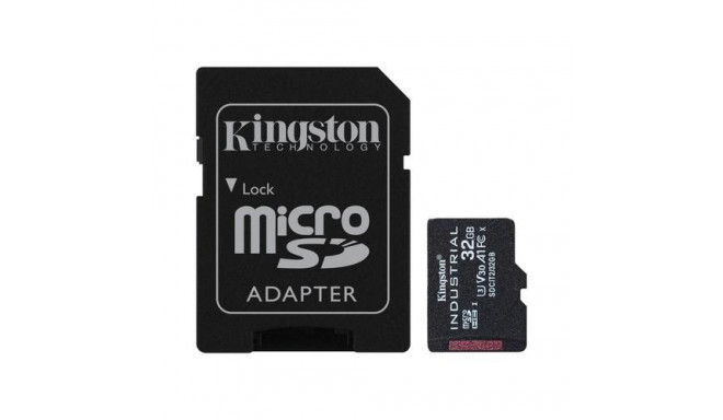 Kingston Technology Industrial 32 GB MiniSDHC UHS-I Class 10