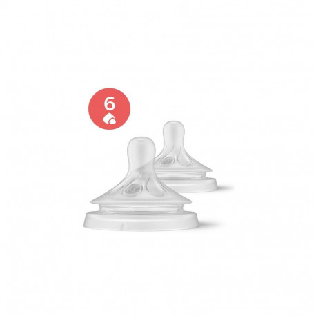 Philips AVENT Natural Response SCY966/02 Anti-colic Flow 6 teats