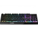MSI VIGOR GK30 RGB MEMchanical Gaming Keyboard &#039; DE Layout, MECH. Membrane switches, 6-Zone