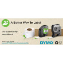 DYMO D1 Standard - Black on Transparent - 9mm
