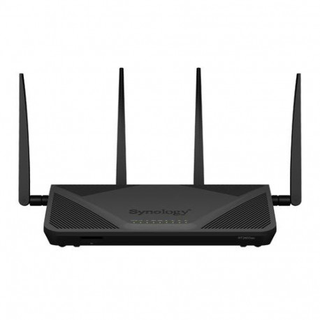 Synology RT2600AC wireless router Gigabit Ethernet Dual-band (2.4 GHz / 5 GHz) Black