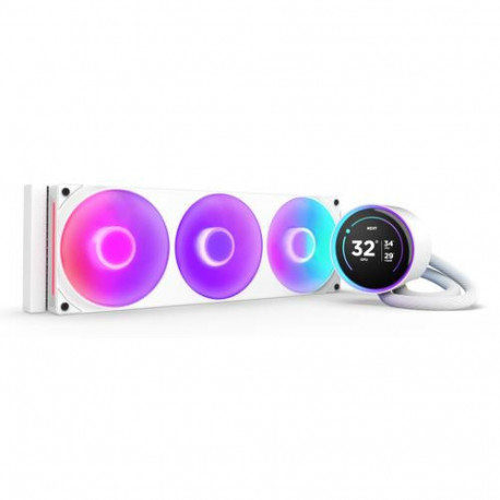 NZXT Kraken Elite 360 RGB Processor All-in-one liquid cooler 12 cm White 1 pc(s)