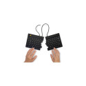R-Go Tools Ergonomic keyboard R-Go Split Break v2 with break software, ergonomic split keyboard, QWE