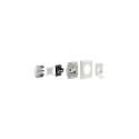 Renkforce RF-4393024 socket-outlet 2 x RJ-45 White