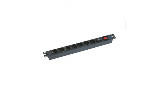 Triton RAB-PD-X12-A1 surge protector Black 7 AC outlet(s) 2 m