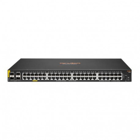 HPE Aruba Networking CX 6000 48G Class4 PoE 4SFP 370W Managed L3 Gigabit Ethernet (10/100/1000) Powe