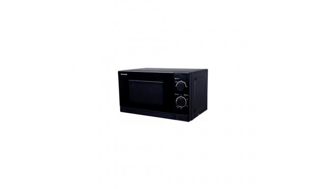 Sharp Home Appliances R-200BKW microwave Countertop 20 L 800 W Black