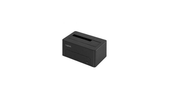 LogiLink QP0027 storage drive docking station USB 3.2 Gen 2 (3.1 Gen 2) Type-C Black