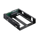 QNAP QDA-A2AR storage drive enclosure HDD/SSD enclosure Black 2.5&quot;