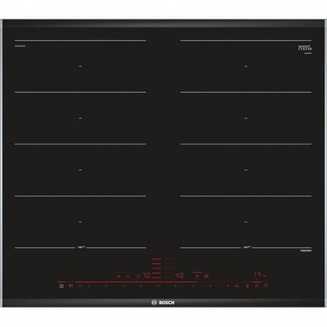 Bosch PXX675DC1E hob Black, Stainless steel Built-in Zone induction hob 4 zone(s)