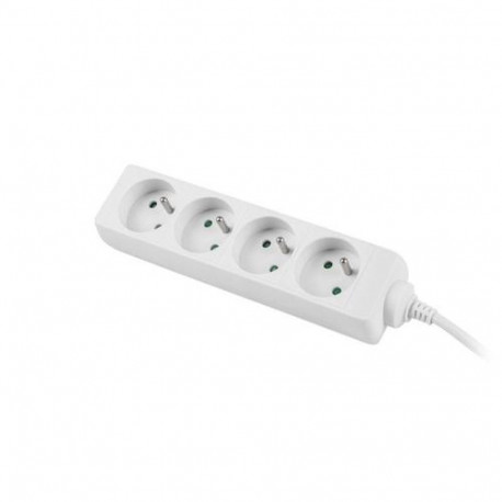 Lanberg PS0-04E-0150-W power extension 1.5 m 4 AC outlet(s) Indoor White