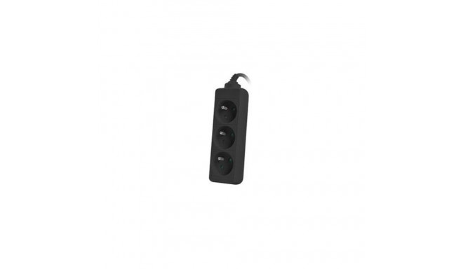 Lanberg PS0-03E-0150-BK power extension 1.5 m 3 AC outlet(s) Indoor Black