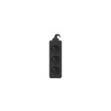 Lanberg PS0-03E-0150-BK power extension 1.5 m 3 AC outlet(s) Indoor Black
