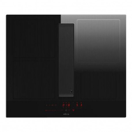 Elica NikolaTesla Velvet BL/A/72 Black Built-in 72 cm Zone induction hob 4 zone(s)