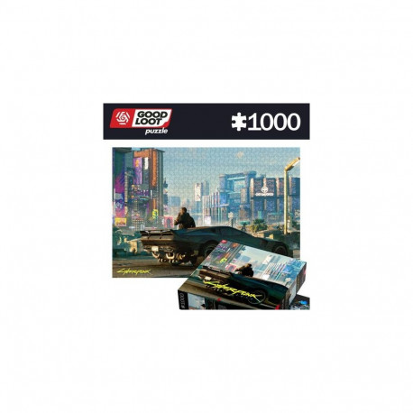 Good Loot Cyberpunk 2077: Mercenary on the Rise Jigsaw puzzle 1000 pc(s) Video game