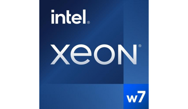 Intel Xeon w7-2495X processor 2.5 GHz 45 MB Smart Cache Tray